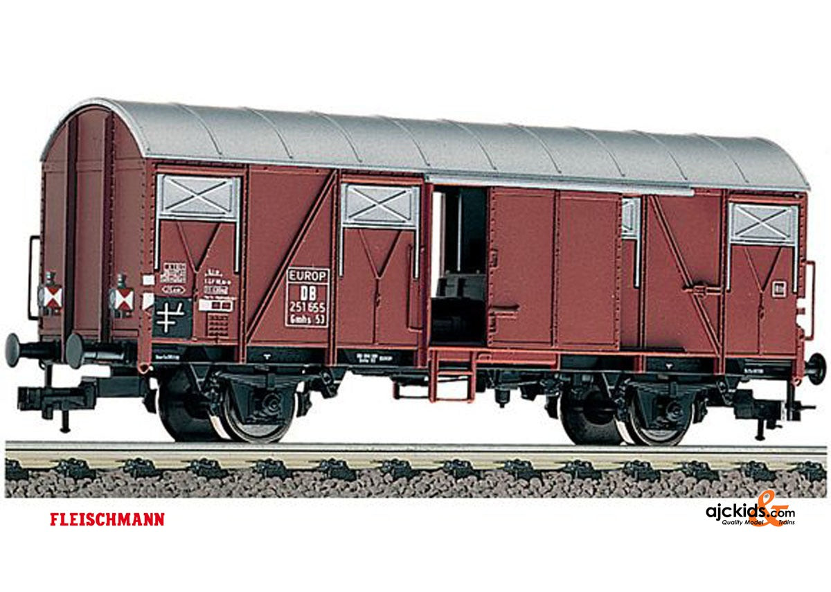 Fleischmann 531801 Boxcar type Gmhs 53 with electronic tail light