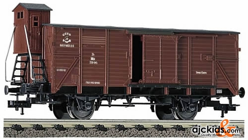 Fleischmann 536702 Box goods van with brakemans cab, type G of the SZD