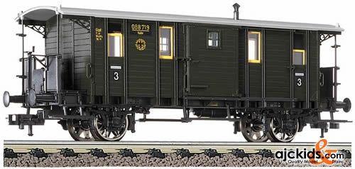 Fleischmann 5368 Box goods van with end platforms