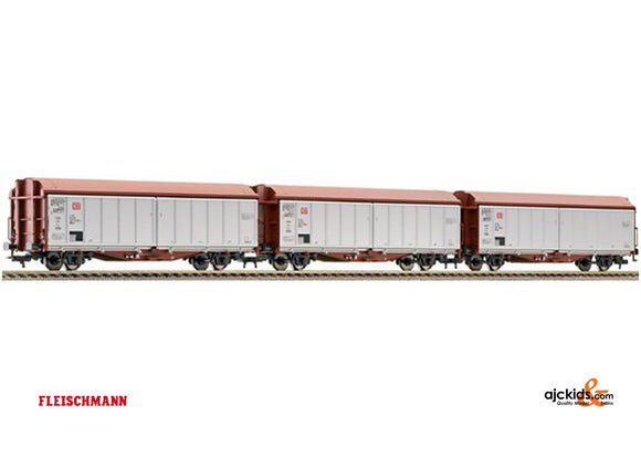 Fleischmann 537101 Set: sliding wall wagons Hbills