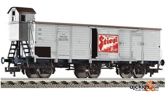 Fleischmann 538006  3 axle . ged. Bierwagen mit BrH