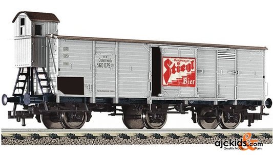 Fleischmann 538006  3 axle . ged. Bierwagen mit BrH