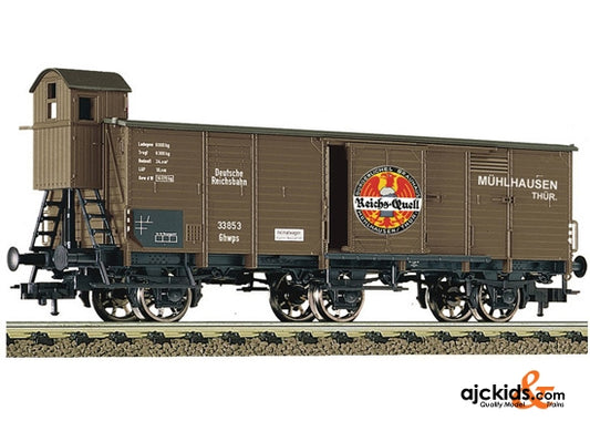 Fleischmann 538008 3-achsiger gedeckter Bierwg.