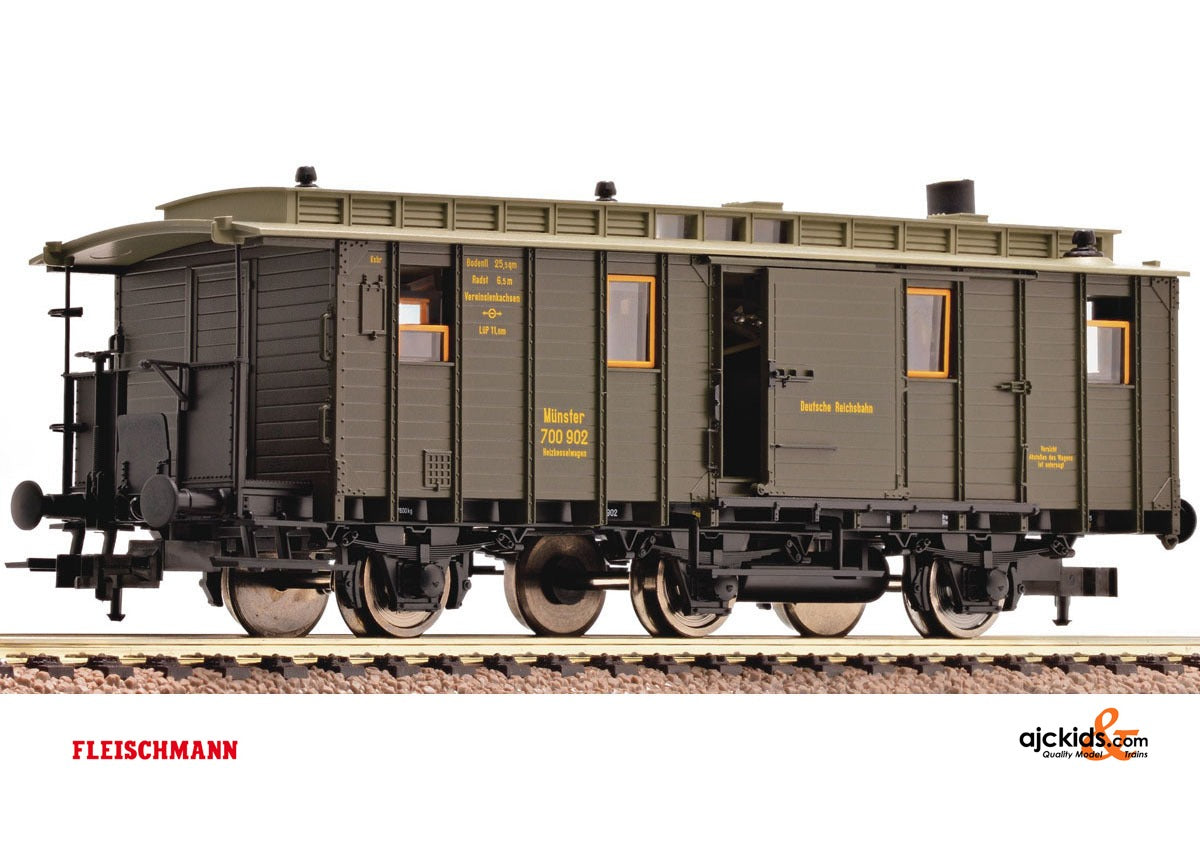 Fleischmann 538283 3-axle boiler heating wagon type Heiz3ipr04 (DCC)