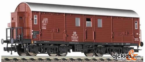 Fleischmann 5395 4-axled horse transporter wagon with brakemans cab