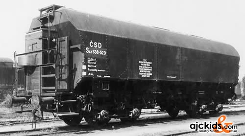 Fleischmann 539701 Goods van for grain, with brakemans cab, type Saz of the CSD