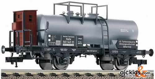 Fleischmann 5439 Tank wagon Zw, with brakeman's cab, of the DR