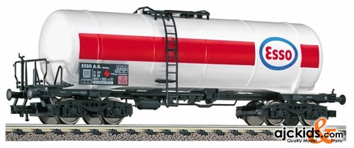 Fleischmann 547010 Tank wagon Esso. Model of a 77 cbm liquid transport wagon.