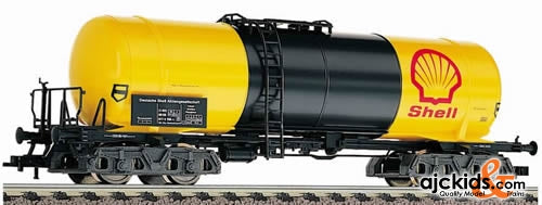 Fleischmann 5471 Tank wagon Shell. Model of a 77 cbm liquid transport wagon
