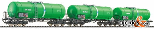 Fleischmann 547201 Set (in 3 parts) tanker wagons of the On Rail GmbH.