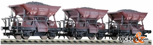 Fleischmann 550502 Ballast wagon set, consisting of three wagons
