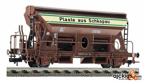 Fleischmann 551001 Self-unloading hopper wagon Plaste aus Schkopau