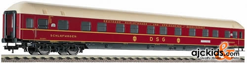 Fleischmann 5607 Sleeping coach 1st/2nd class, type WLAB4um of the DB