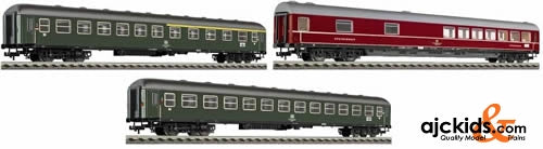 Fleischmann 560901 Express coach set of the DB (in 3 parts).
