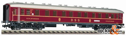 Fleischmann 5634 Express sleeping coach, type WLAB4ü[e] (WL4ü-37) of the DSG