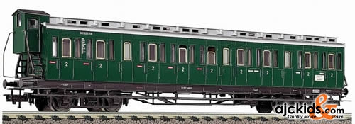 Fleischmann 5686 4-axled, 2nd class compartment coach with brakeman's cab, type B4 (C4pr04) of the DB