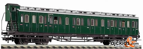 Fleischmann 5689 4-axled, 1st/2nd class compartment coach with brakeman's cab, type AB4 (BCpr04) of the DB