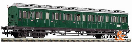 Fleischmann 5690 4-axled, 2nd class compartment coach, type B4 (C4pr04) of the DB with tail end indicators