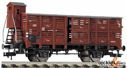 Fleischmann 5706 Cattle wagon with brakeman's cab, type Vh of the DR