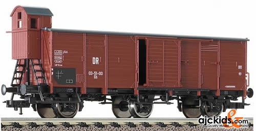 Fleischmann 5731 Box goods wagon with brakeman's cab, 3-axled, type Gh of the DR