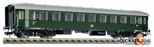 Fleischmann 5742 Express coach, 2nd class, type B4üpe (C4ü-35) of the DR