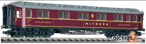 Fleischmann 577901 Sleeping coach, 6-axled, type WL 6ü of the DR.
