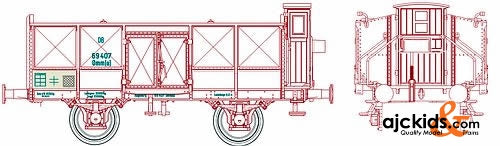 Fleischmann 590101 Gondola Ludwigshafen DB