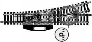 Fleischmann 6080 SWITCH 6049 LEFT