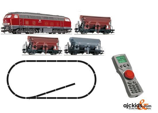 Fleischmann 631681 Digital Starter Set: BR 218 and bulk goods train, DB