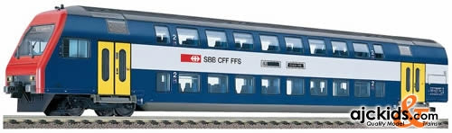 Fleischmann 65132 Double-deck control cab coach of the SBB Suitable for use with D.C. and digital operation