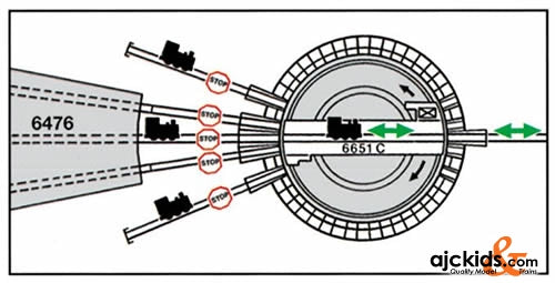 Fleischmann 6651 TURNTABLE NS