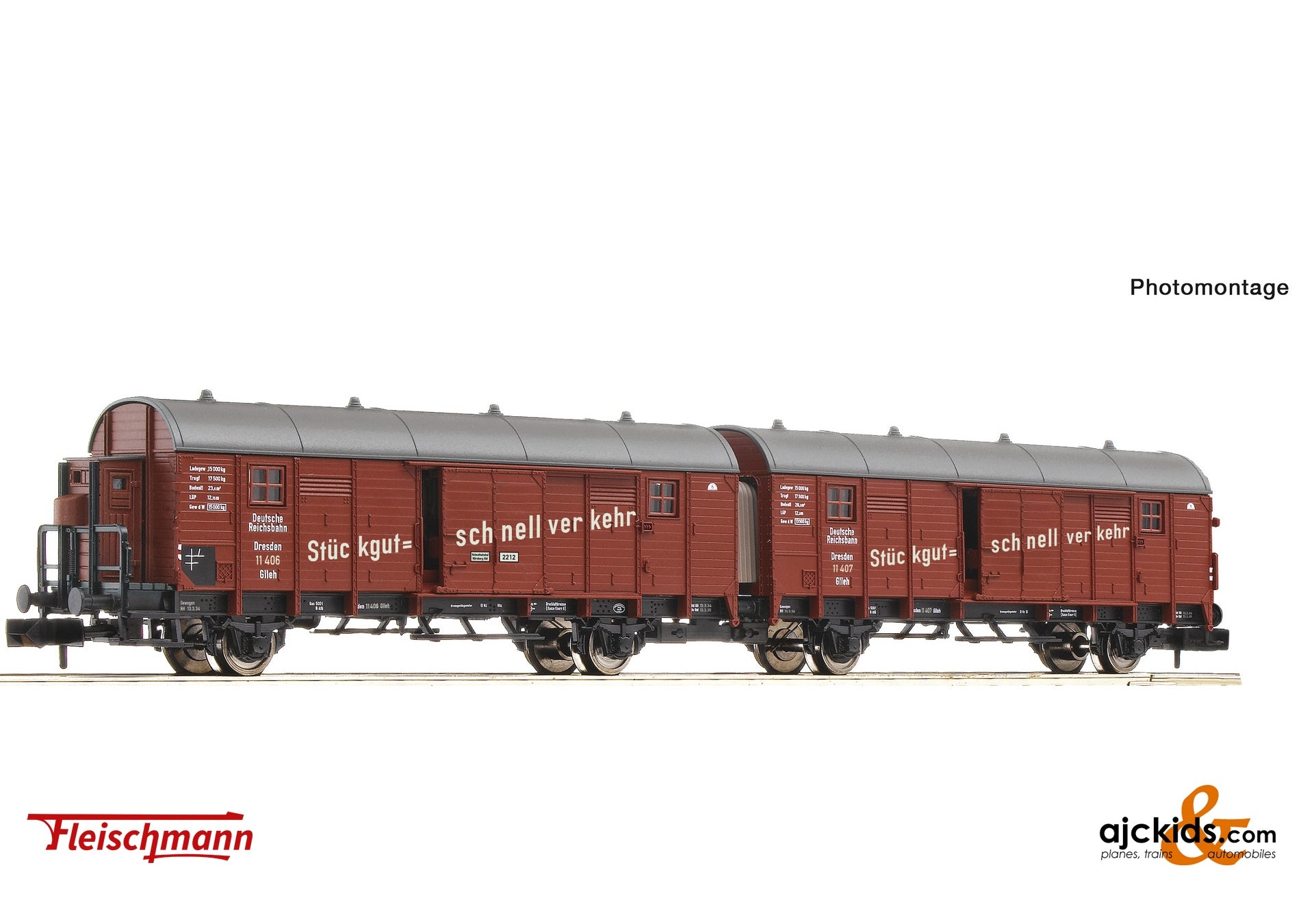 Fleischmann 6660033 Leig wagon unit 2, DRG – Ajckids