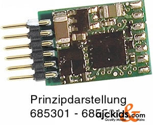 Fleischmann 685401 DCC-decoder with 6-pole plug