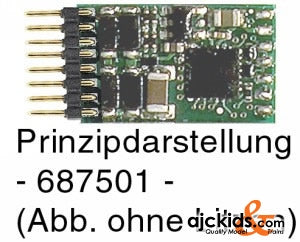 Fleischmann 687501 DCC-decoder with 8-pole plug