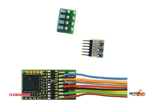 Fleischmann 69687403 DCC-Decoder mit RailCom mit 6