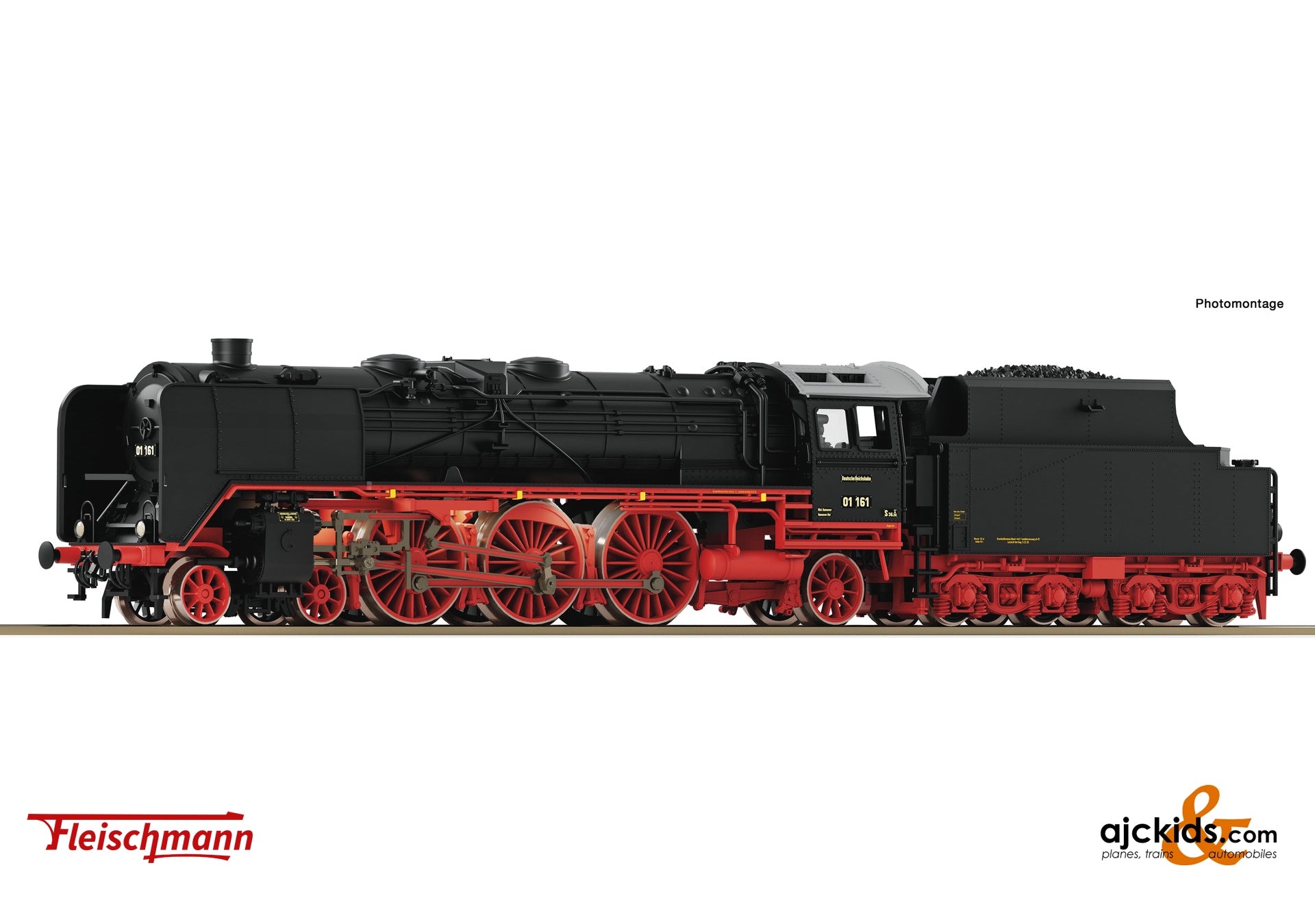 Fleischmann 714573: Steam locomotive 01 161, DRG – Ajckids