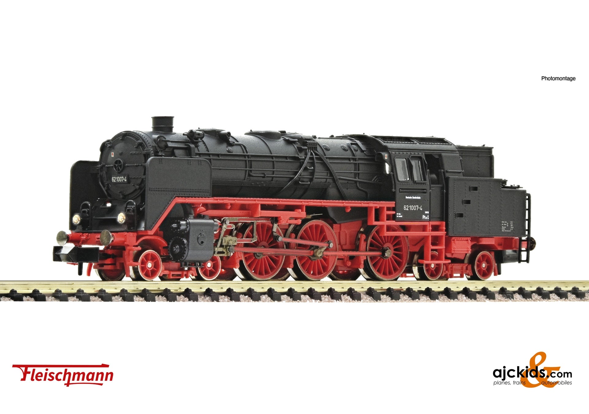 Fleischmann 7160005 - Steam Locomotive 62 1007- 4, DR, EAN: 4005575259620