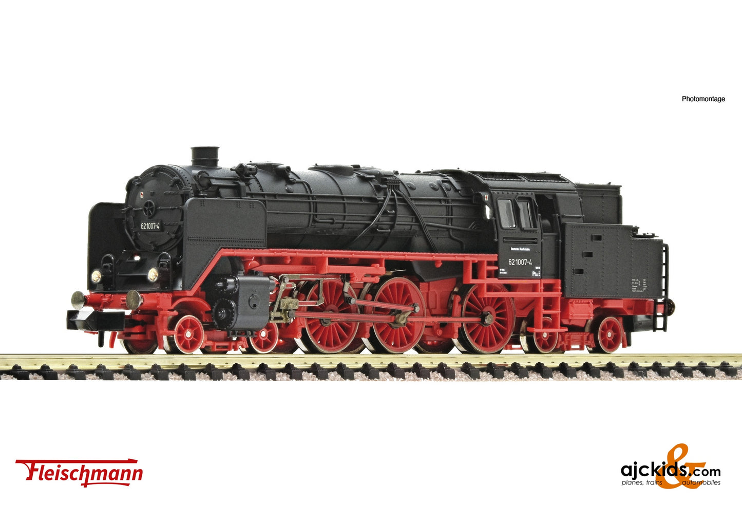 Fleischmann 7170005 - Steam Locomotive 62 1007- 4, DR, EAN: 4005575259637