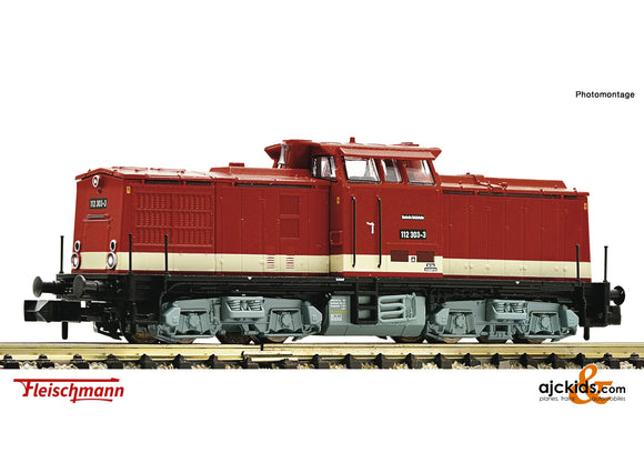 Fleischmann 721016 -Diesel locomotive 112 303-3, DR