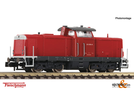 Fleischmann 721211 - Diesel Locomotive 212 055 -8, DB AG, EAN: 4005575256049