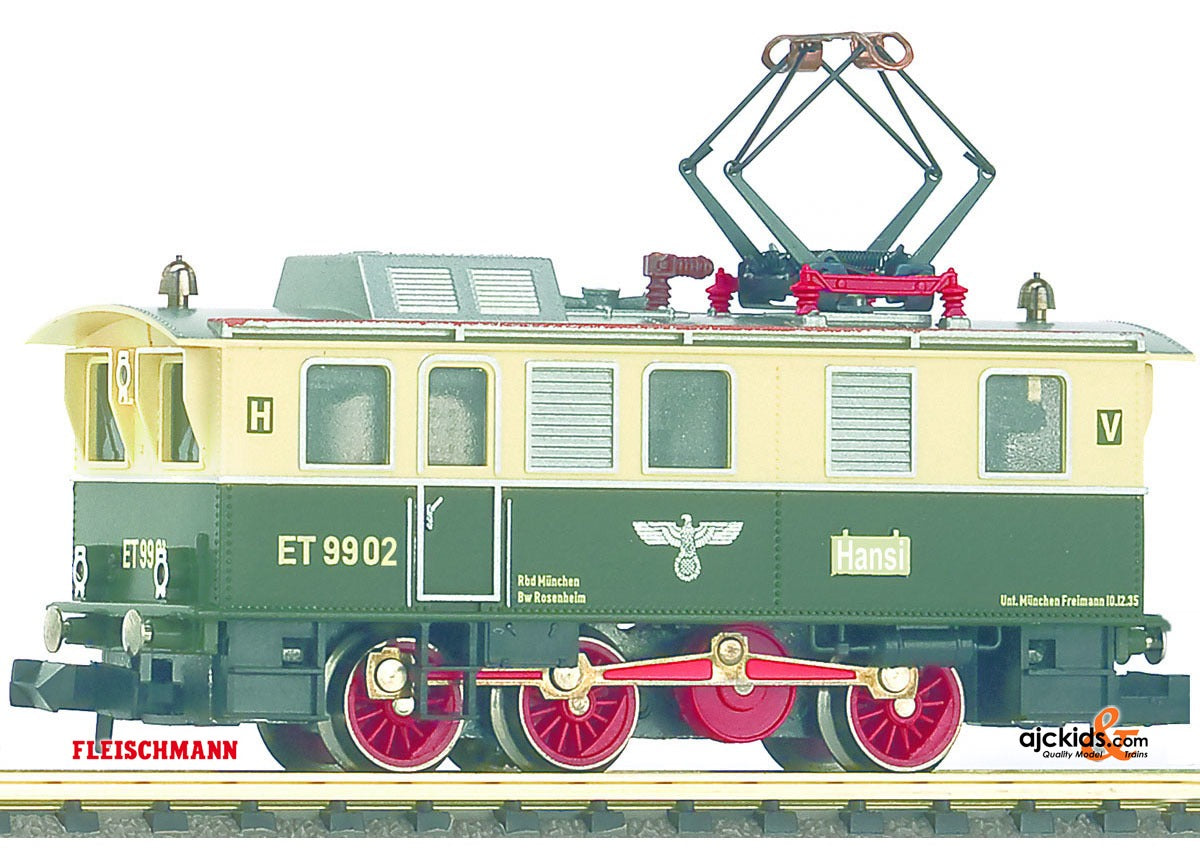 Fleischmann 730501 Zahnradbahn Electric Locomotive green /beige