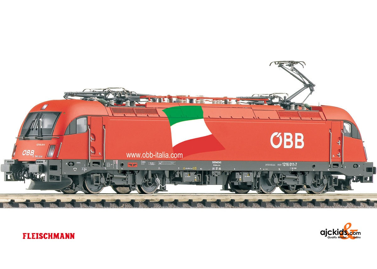 Fleischmann 731209 Electric Locomotive Rh 1216 OBB-Italia