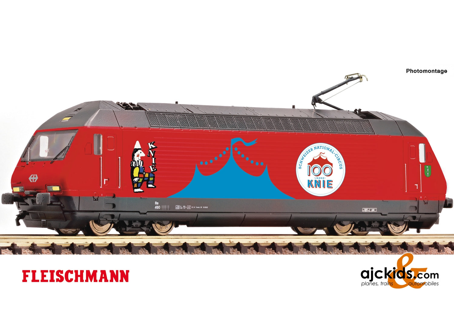Fleischmann 731501 - Electric locomotive 460 058-1 "Circus Knie"