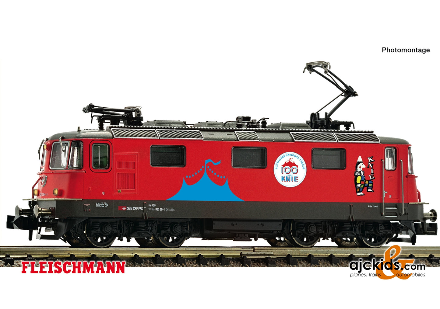 Fleischmann 734014 - Electric locomotive 420 294-1 "Circus Knie"