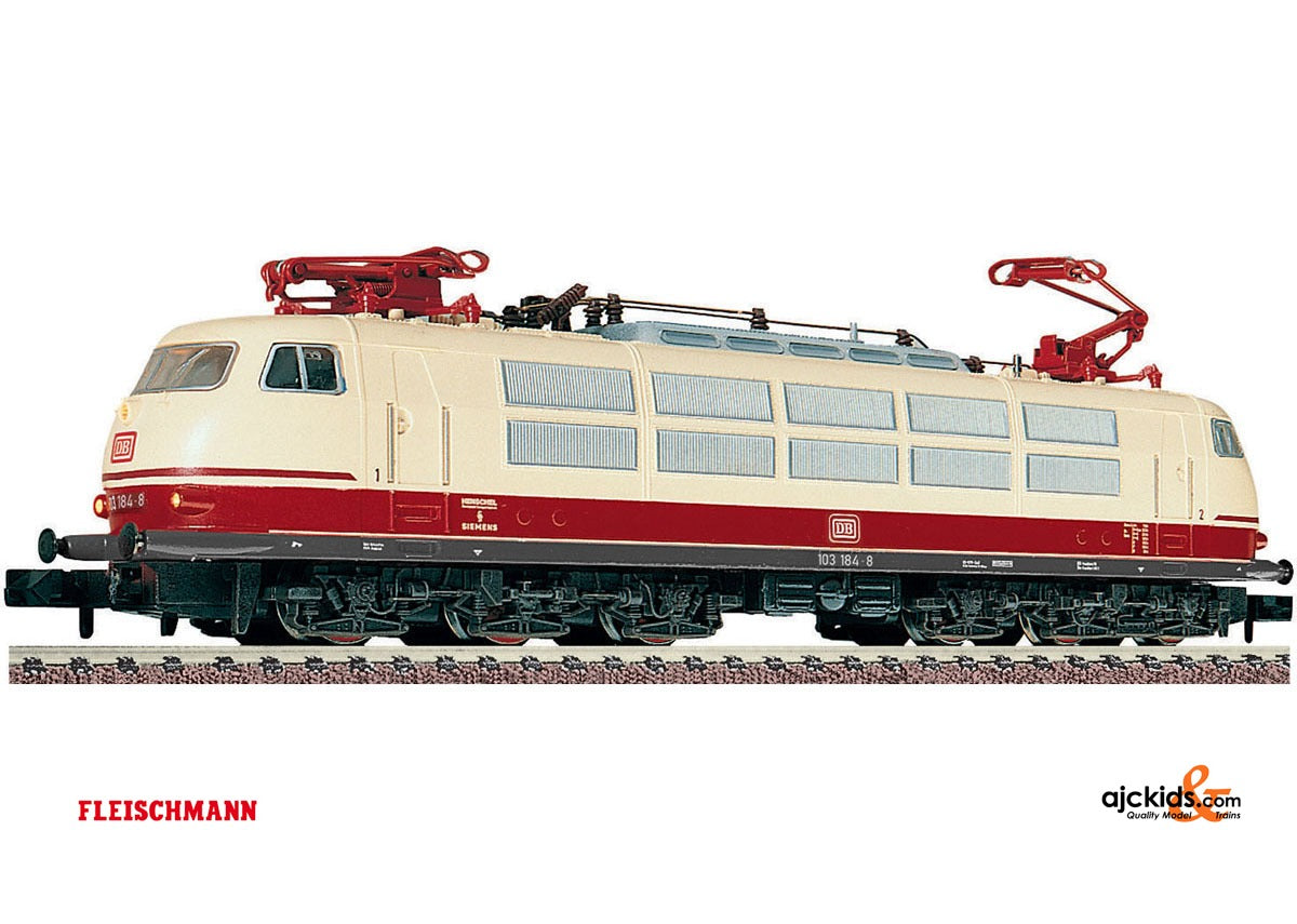 Fleischmann 737602 Electric-Locomotive BR 103 DB creme/red