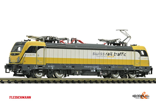 Fleischmann 738972 Electric Locomotive Rh 487 Swiss R. sound