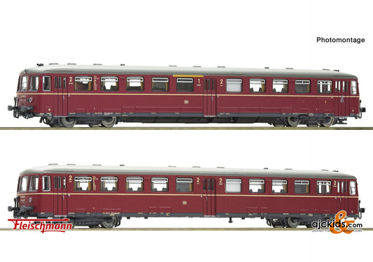 Fleischmann 740103 -Accumulator railcar class ETA 150 with control cab coach, DB