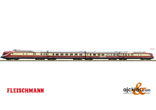 Fleischmann 741005 - 4 piece set: Diesel multiple unit class 601