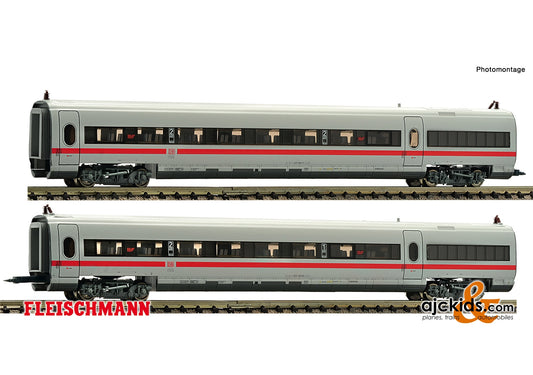 Fleischmann 746102 - 2 piece set: Matching coaches for the EMU ICE class 411