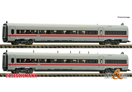 Fleischmann 746402 - 2 piece set: Matching coaches for the EMU ICE class 411